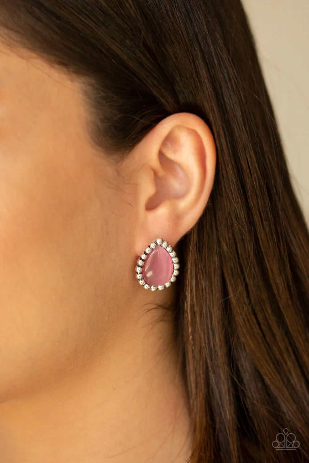 I Wanna GLOW - Pink Earrings - Paparazzi