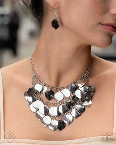 Intrepid Icon - Silver Necklace - Paparazzi