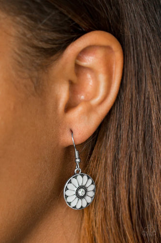 Lily Luau - Silver Earrings - Paparazzi