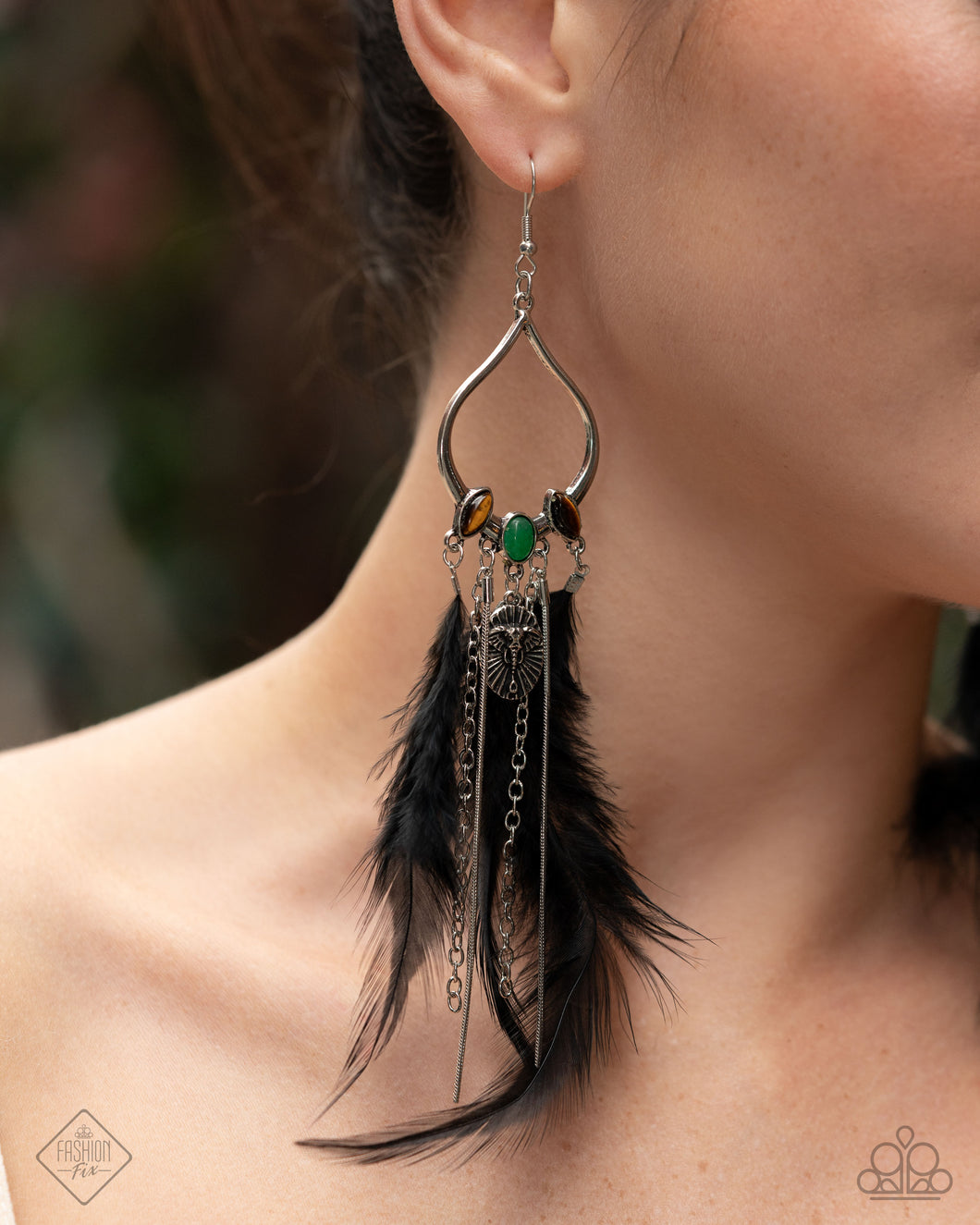 Living on the Wild Side - Multi Earrings - Paparazzi