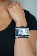 Load image into Gallery viewer, MERMAIDS Have More Fun - Blue Bracelet - Paparazzi