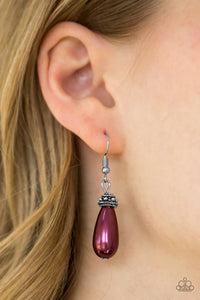 Making The World Jealous - Purple Earrings - Paparazzi