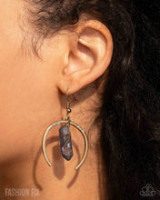 Load image into Gallery viewer, Masterful Model - Gold Earrings - Paparazzi