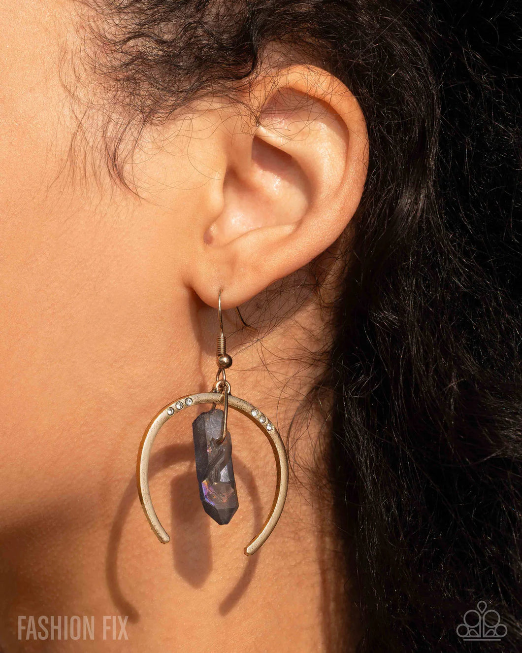Masterful Model - Gold Earrings - Paparazzi