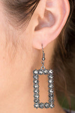 Load image into Gallery viewer, Mirror, Mirror - Black Earrings - Paparazzi