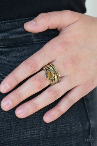 Modern Maven - Brass Ring - Paparazzi