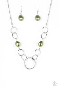 Lead Role - Green Necklace - Paparazzi