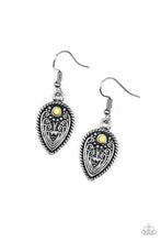 Load image into Gallery viewer, Distance PASTURE - Yellow Earrings - Paparazzi