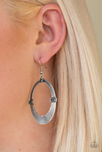 Load image into Gallery viewer, Radiantly Rural - Silver Earrings - Paparazzi