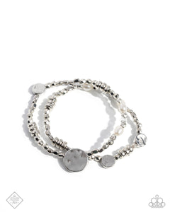 Refreshing Rumba - White Bracelet - Paparazzi