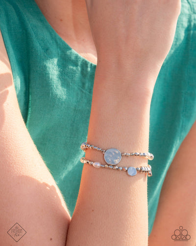 Refreshing Rumba - White Bracelet - Paparazzi