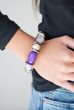 Load image into Gallery viewer, Bay After Bay - Purple Bracelet - Paparazzi