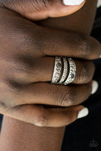 Load image into Gallery viewer, Stacks On Stacks On Stacks - Silver Ring - Paparazzi