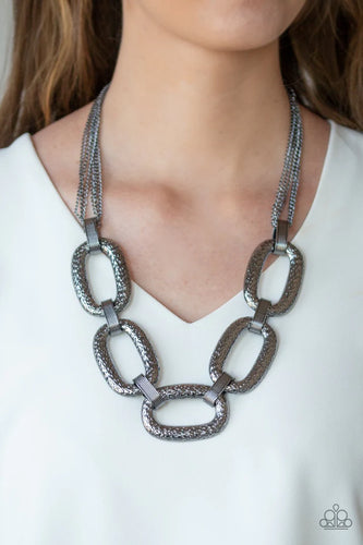 Take Charge - Black Necklace - Paparazzi