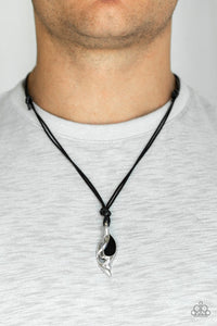 Titan Thunder - Black Urban Necklace - Paparazzi