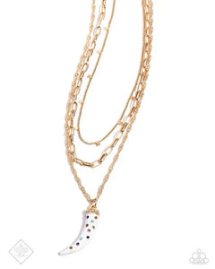 Trusted Tusk - Multi Necklace - Paparazzi