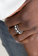 Load image into Gallery viewer, Backstage Sparkle - Black Ring - Paparazzi