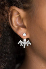 Load image into Gallery viewer, Diva Dynamite - White Earrings - Paparazzi