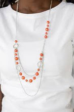 Load image into Gallery viewer, Party Dress Princess - Orange Necklace - Paparazzi