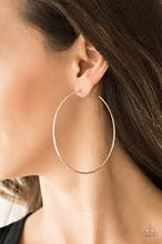 Load image into Gallery viewer, Hooked On Hoops - Rose Gold Earrings - Paparazzi