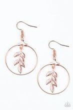 Load image into Gallery viewer, Branching into Boho - Rose Gold Earrings - Paparazzi