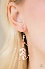 Load image into Gallery viewer, Branching into Boho - Rose Gold Earrings - Paparazzi