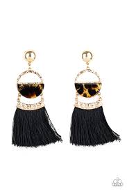 Tassel Trot - Multi Earrings - Paparazzi