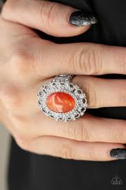 BAROQUE The Spell - Orange Ring - Paparazzi