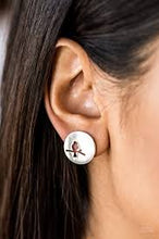 Load image into Gallery viewer, The Bird Has Flown - Silver Earrings - Paparazzi