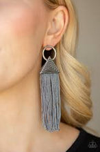 Load image into Gallery viewer, Oh My GIZA - Silver Earrings - Paparazzi