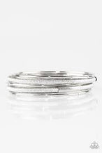 Load image into Gallery viewer, Pay a Hefty SHINE - Silver Bracelet - Paparazzi