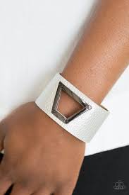 Power Play - Silver Bracelet - Paparazzi