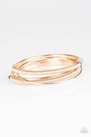 Pay A Hefty SHINE - Rose Gold Bracelet - Paparazzi