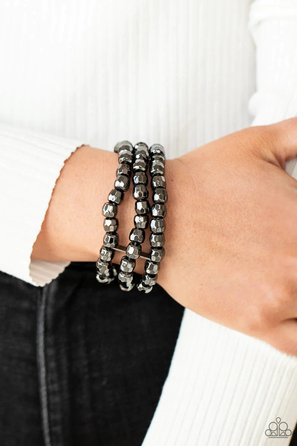 Magnetically Maven Black Bracelet Paparazzi Jessica s 5 Bling