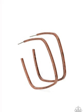 Load image into Gallery viewer, Major Flex - Copper Earrings - Paparazzi