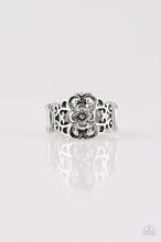 Load image into Gallery viewer, Fanciful Flower - Silver Ring - Paparazzi