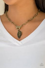 Load image into Gallery viewer, Pilot Quest - Brass Necklace - Paparazi