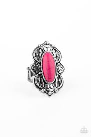 Lotus Oasis - Pink Ring - Paparazzi