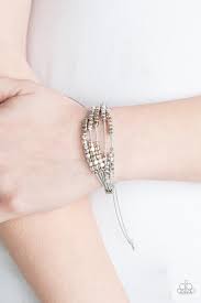 Modern Minimalism - Silver Bracelet - Paparazzi