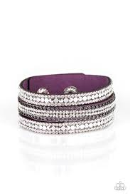 Fashion Fanatic - Purple Bracelet - Paparazzi