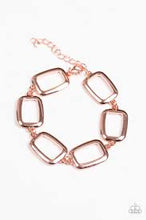 Load image into Gallery viewer, Basic Geometry - Copper Bracelet - Paparazzi