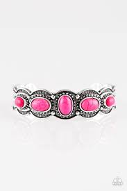 Desert Farer - Pink Bracelet - Paparazzi