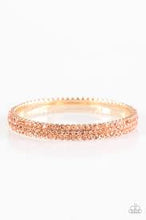 Load image into Gallery viewer, Ballroom Bling - Gold Bracelet - Paparazzi