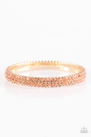 Ballroom Bling - Gold Bracelet - Paparazzi