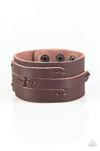 Load image into Gallery viewer, n or OUTLAW - Brown Bracelet - Paparazzi