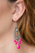 Load image into Gallery viewer, Fashion Flirt - Pink Earrings - Paparazzi