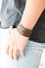 Load image into Gallery viewer, n or OUTLAW - Brown Bracelet - Paparazzi