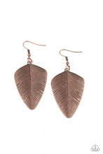 Load image into Gallery viewer, One Of The Flock - Copper Earrings - Paparazzi