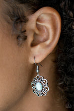 Load image into Gallery viewer, First And Foremost Flowers - Blue Earrings - Paparazzi