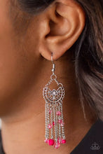 Load image into Gallery viewer, Daisy Daydream - Pink Earrings - Paparazzi